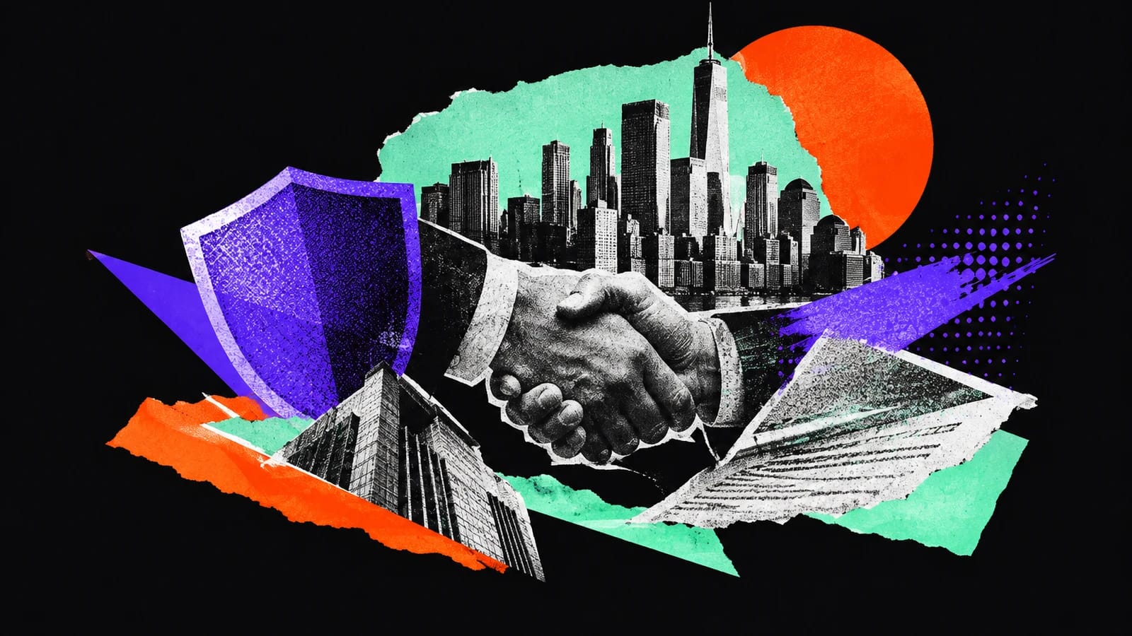 Ilustración editorial para Delegance Brokerage