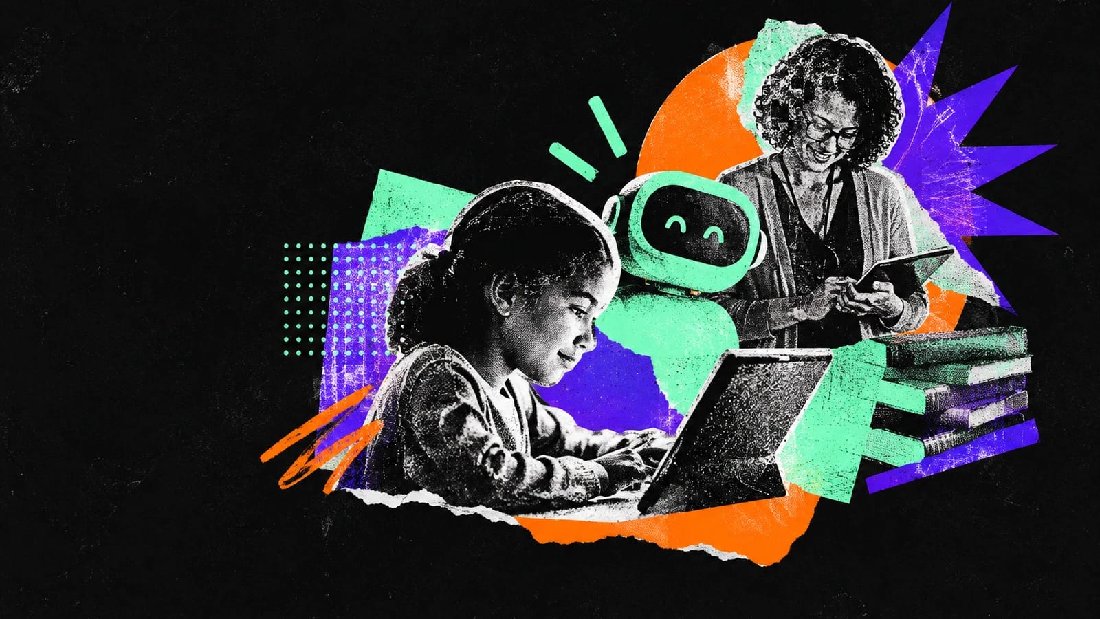 Ilustración editorial para Scholar Education
