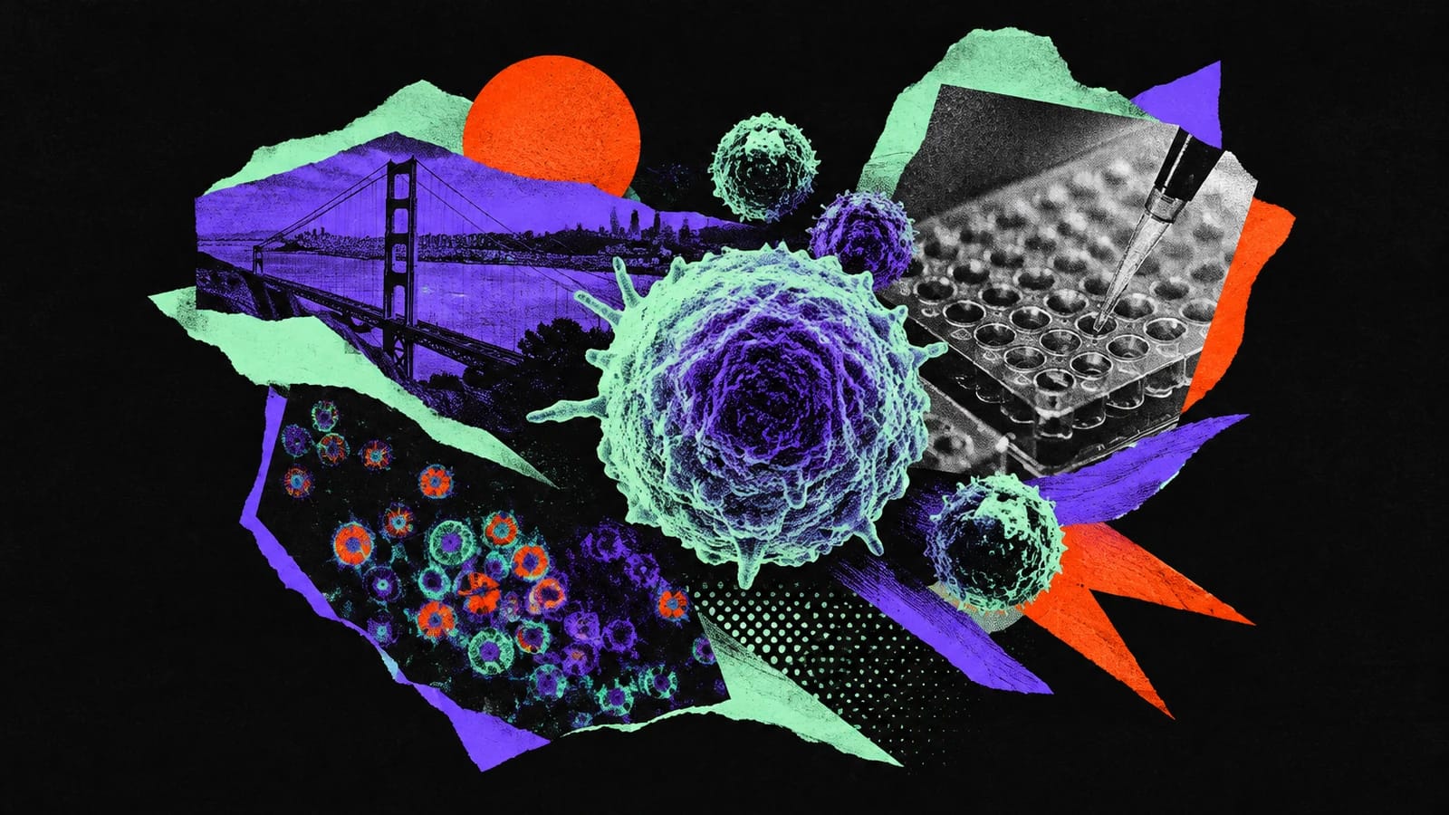 Ilustración editorial para Shennon Biotechnologies
