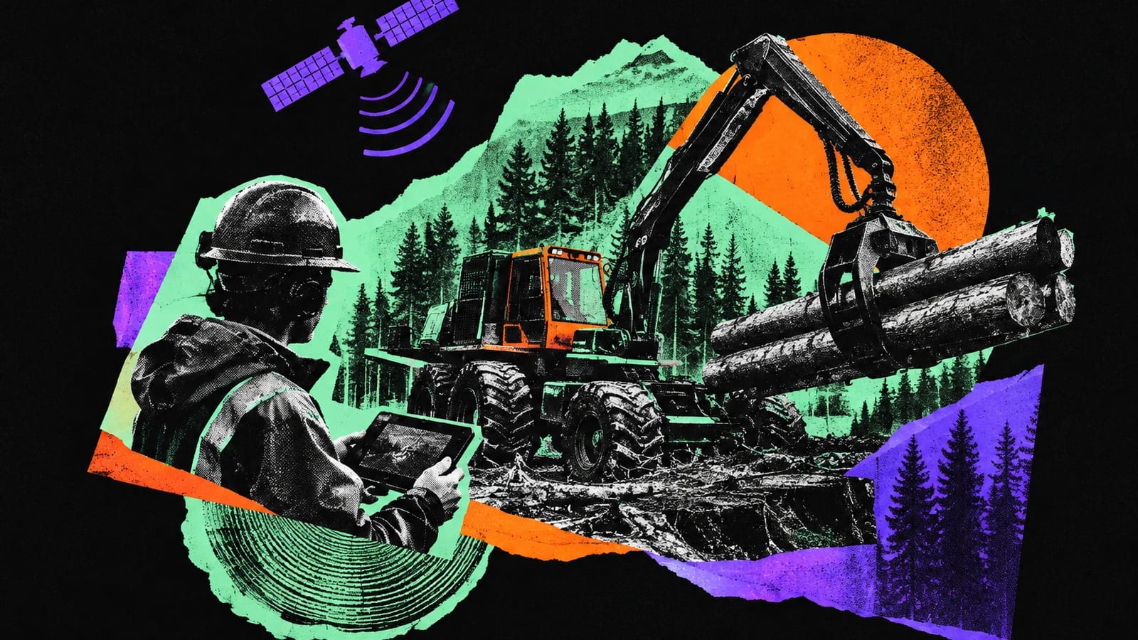 Ilustración editorial para Kodama Systems