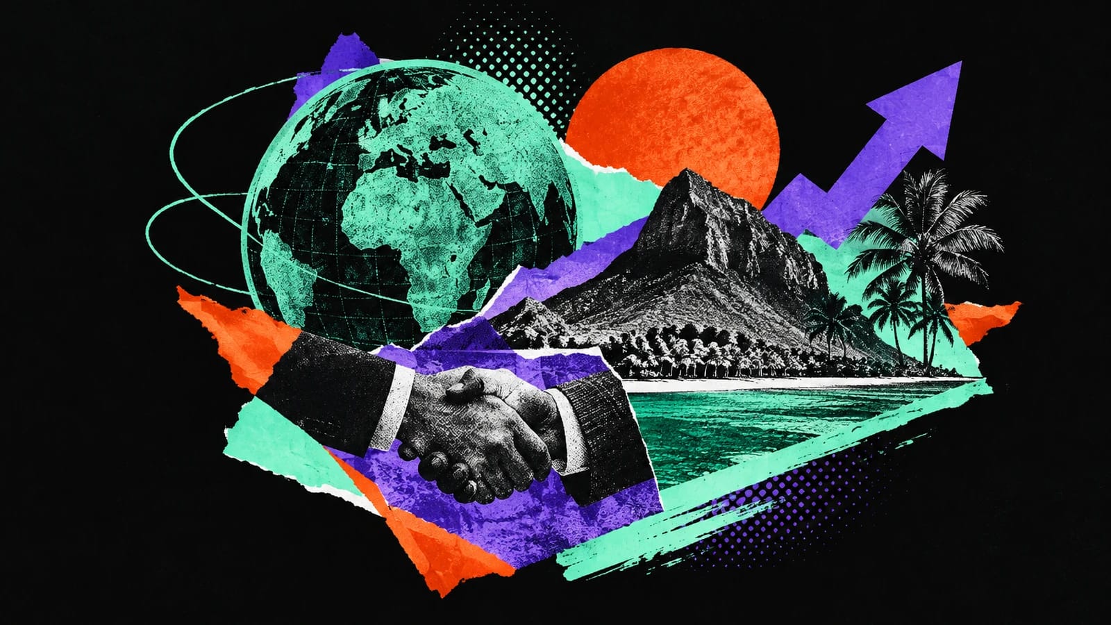 Ilustración editorial para STARTRADER