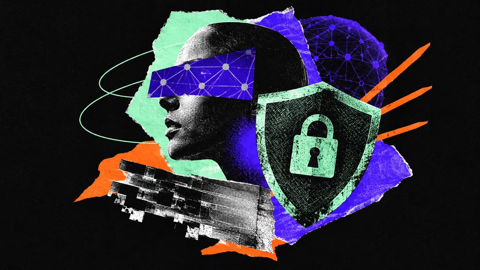 Ilustración editorial para Rig Security