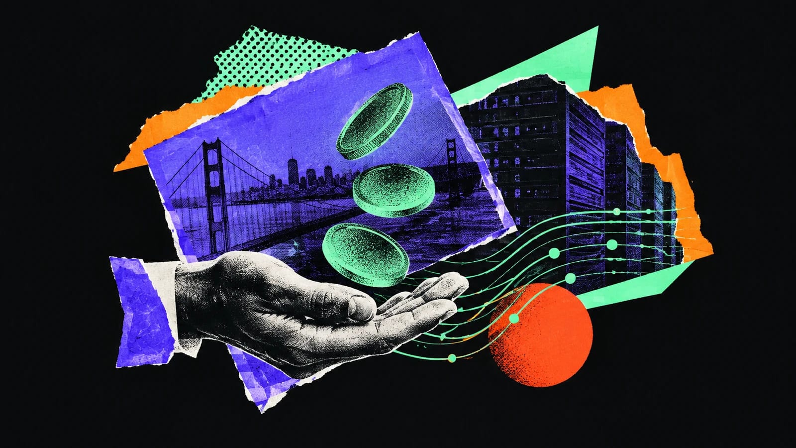 Ilustración editorial para CapitalOS