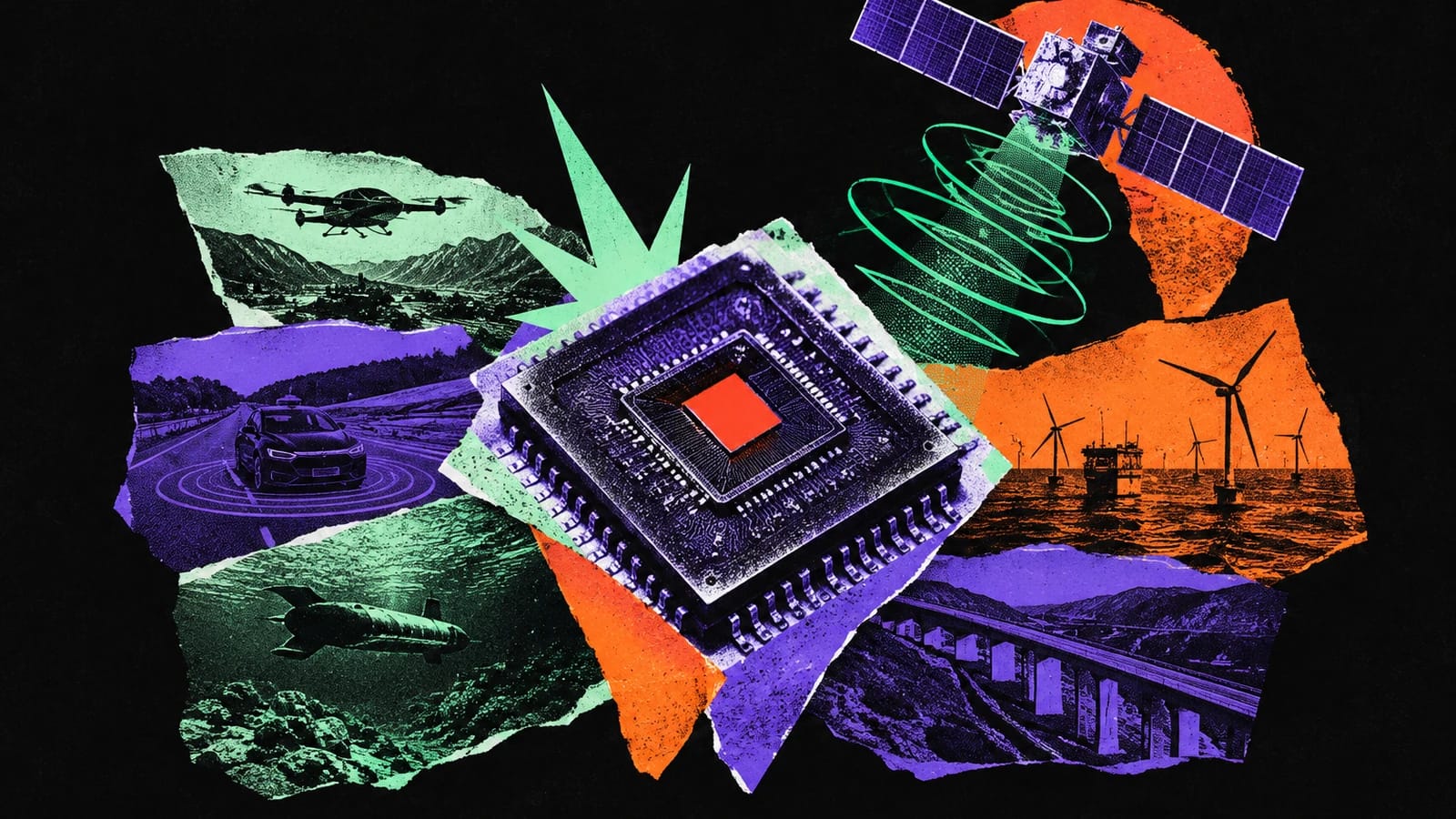 Ilustración editorial para Mesa Quantum