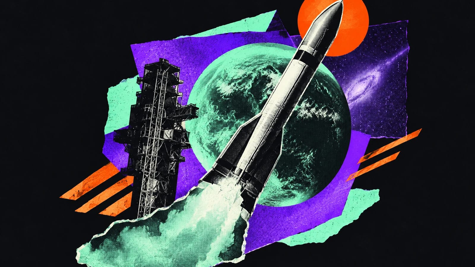 Ilustración editorial para Impulse Space