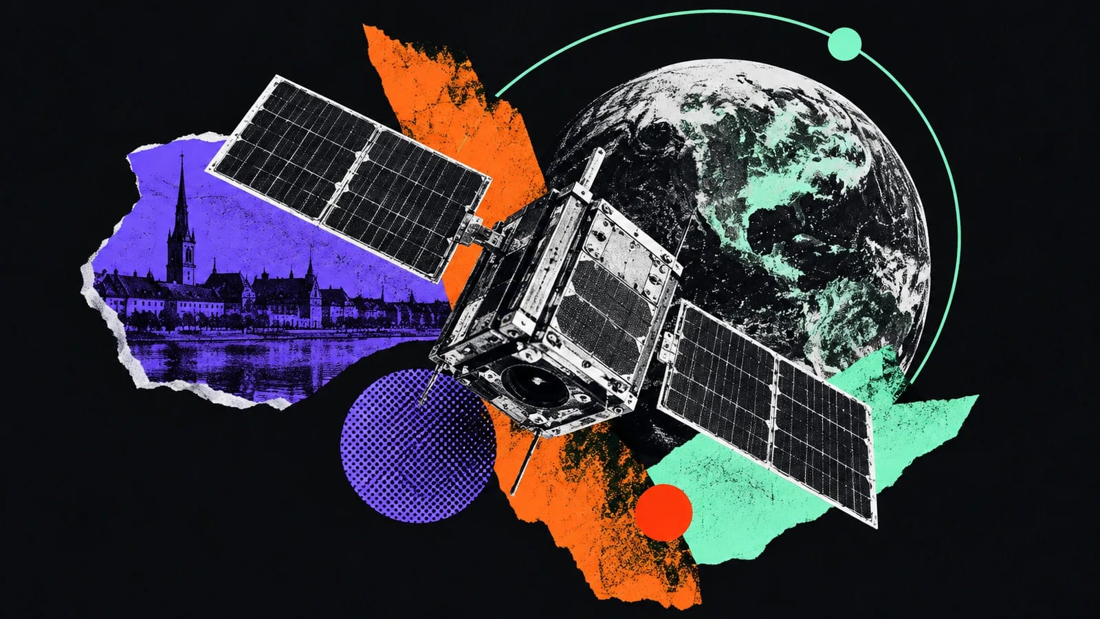 Ilustración editorial para Golbriak Space