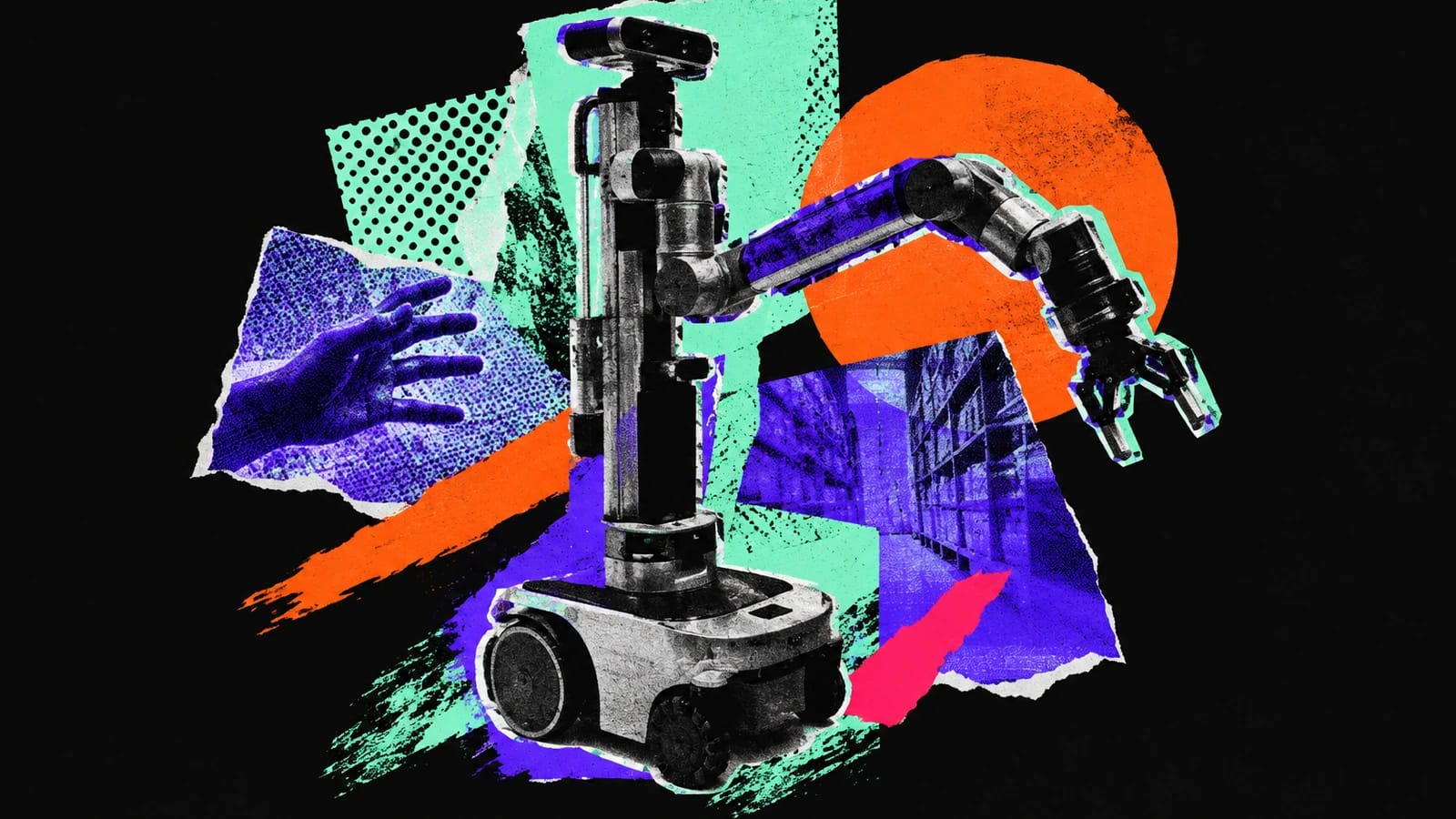Ilustración editorial para Hello Robot