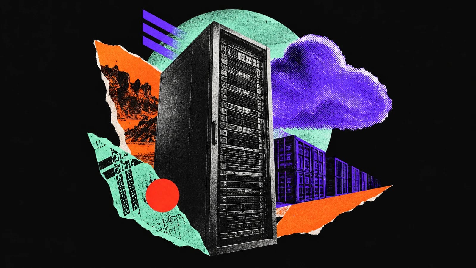 Ilustración editorial para Oxide Computer Company