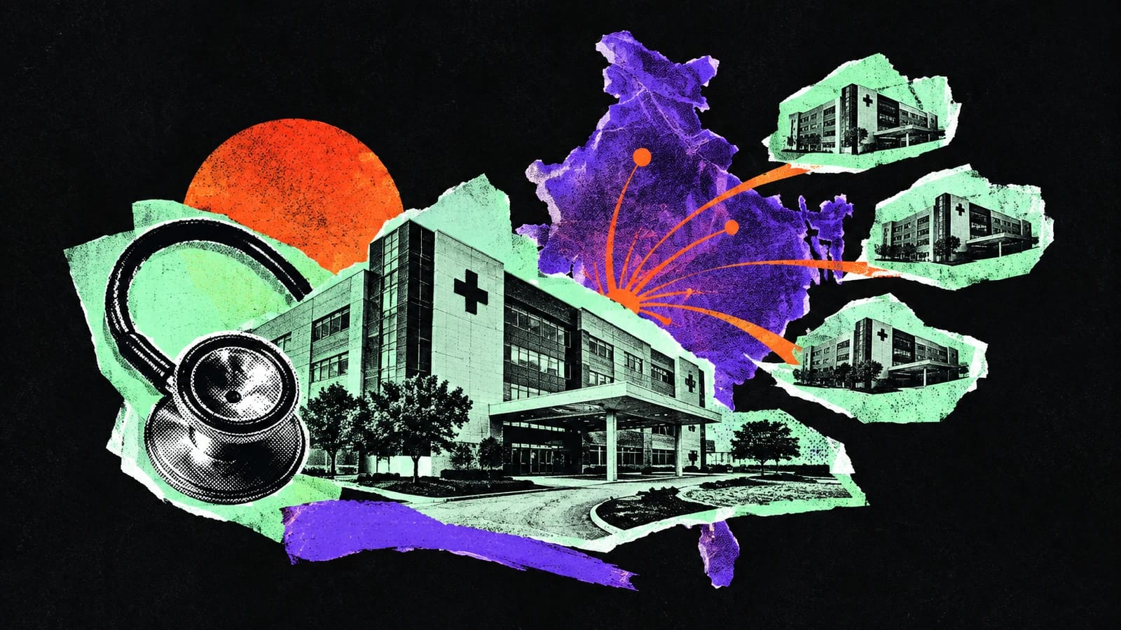 Ilustración editorial para Even Healthcare