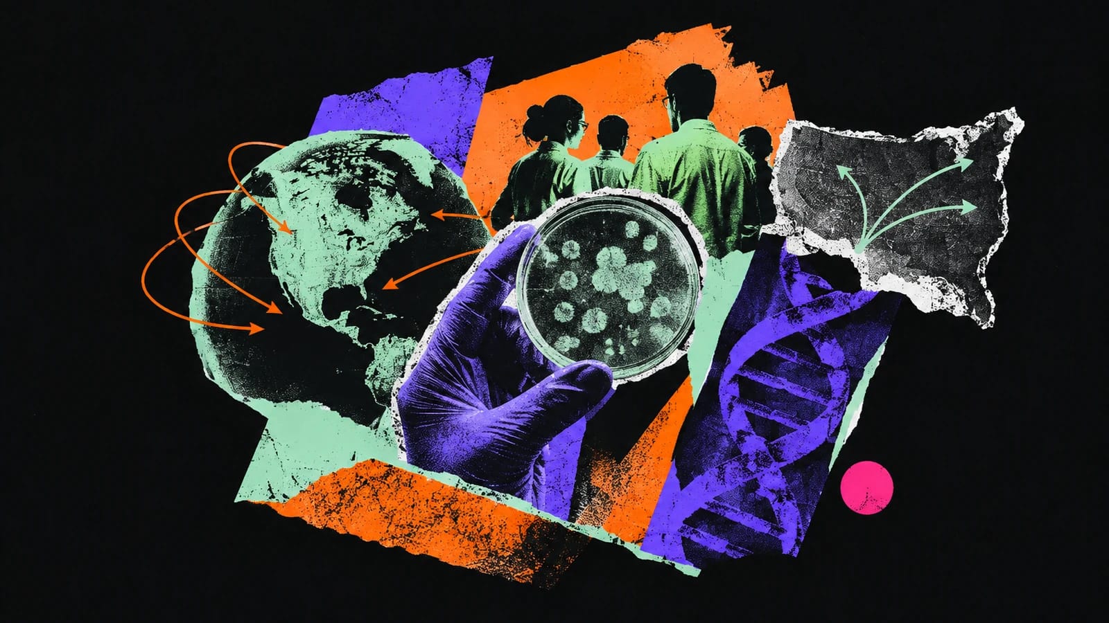Ilustración editorial para BioStack