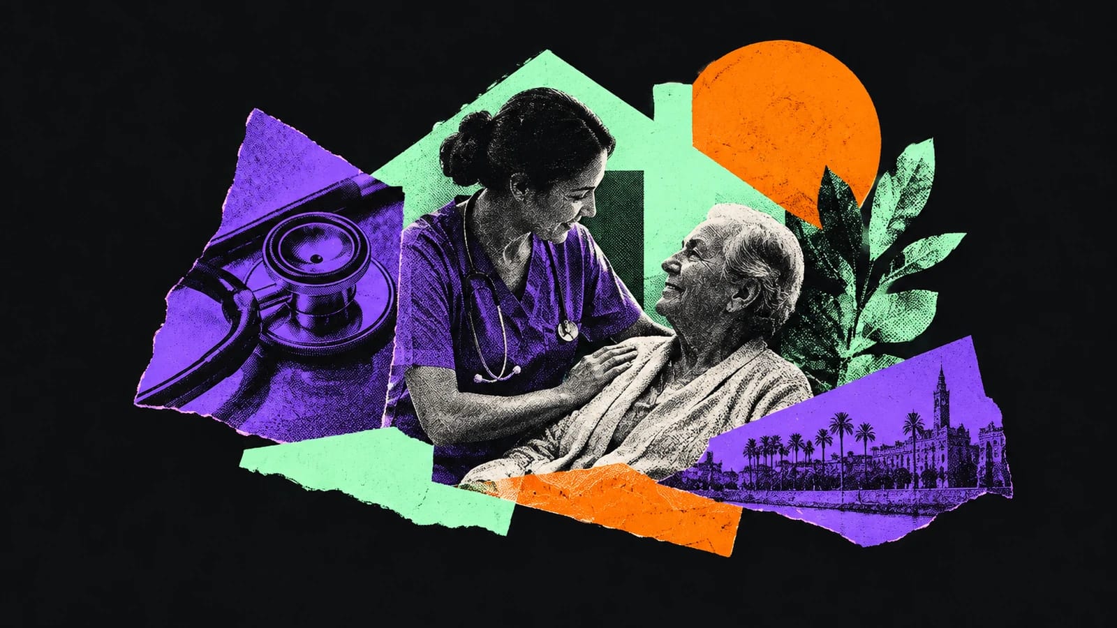 Ilustración editorial para Anees Health