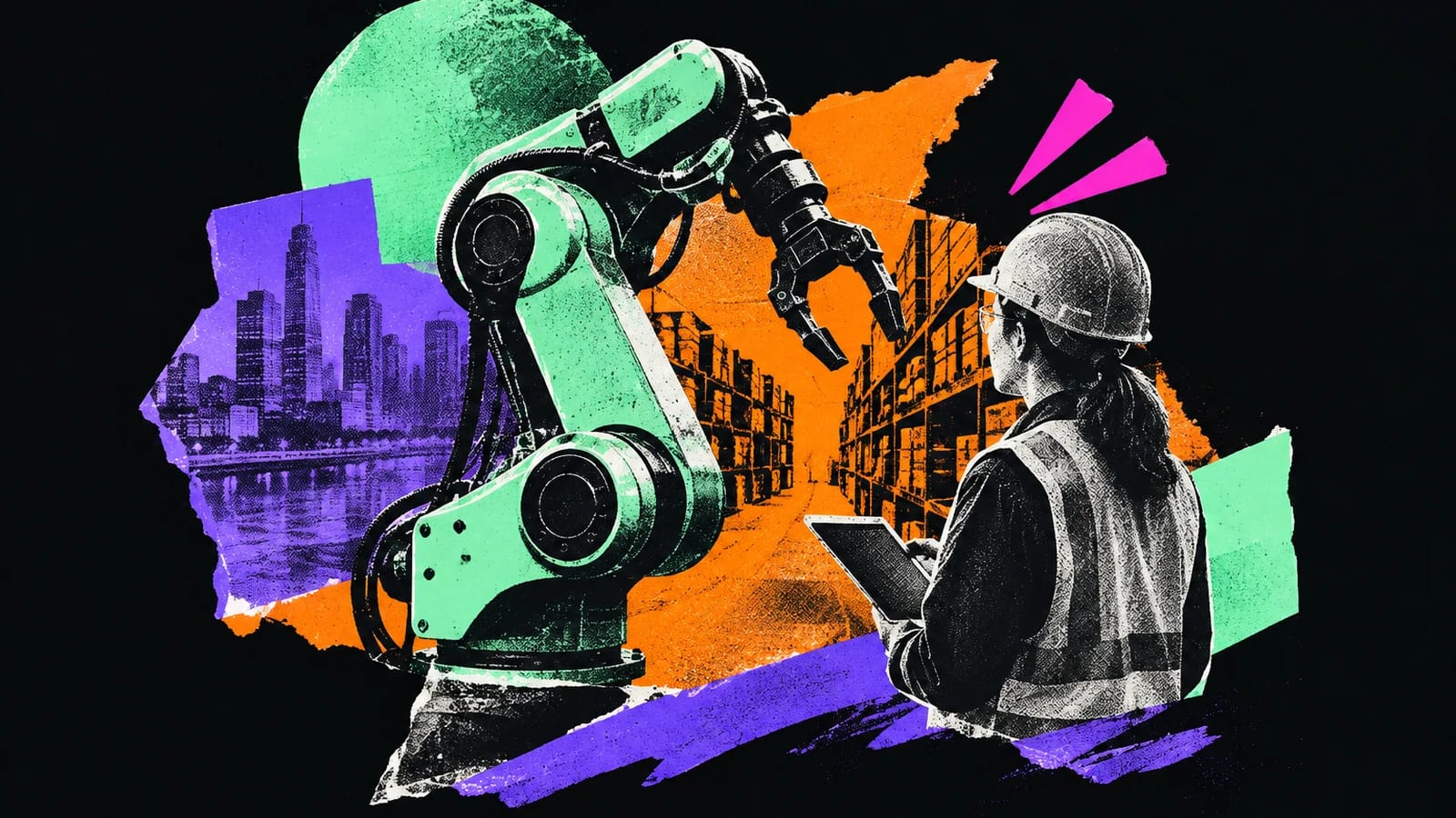 Ilustración editorial para FORT Robotics