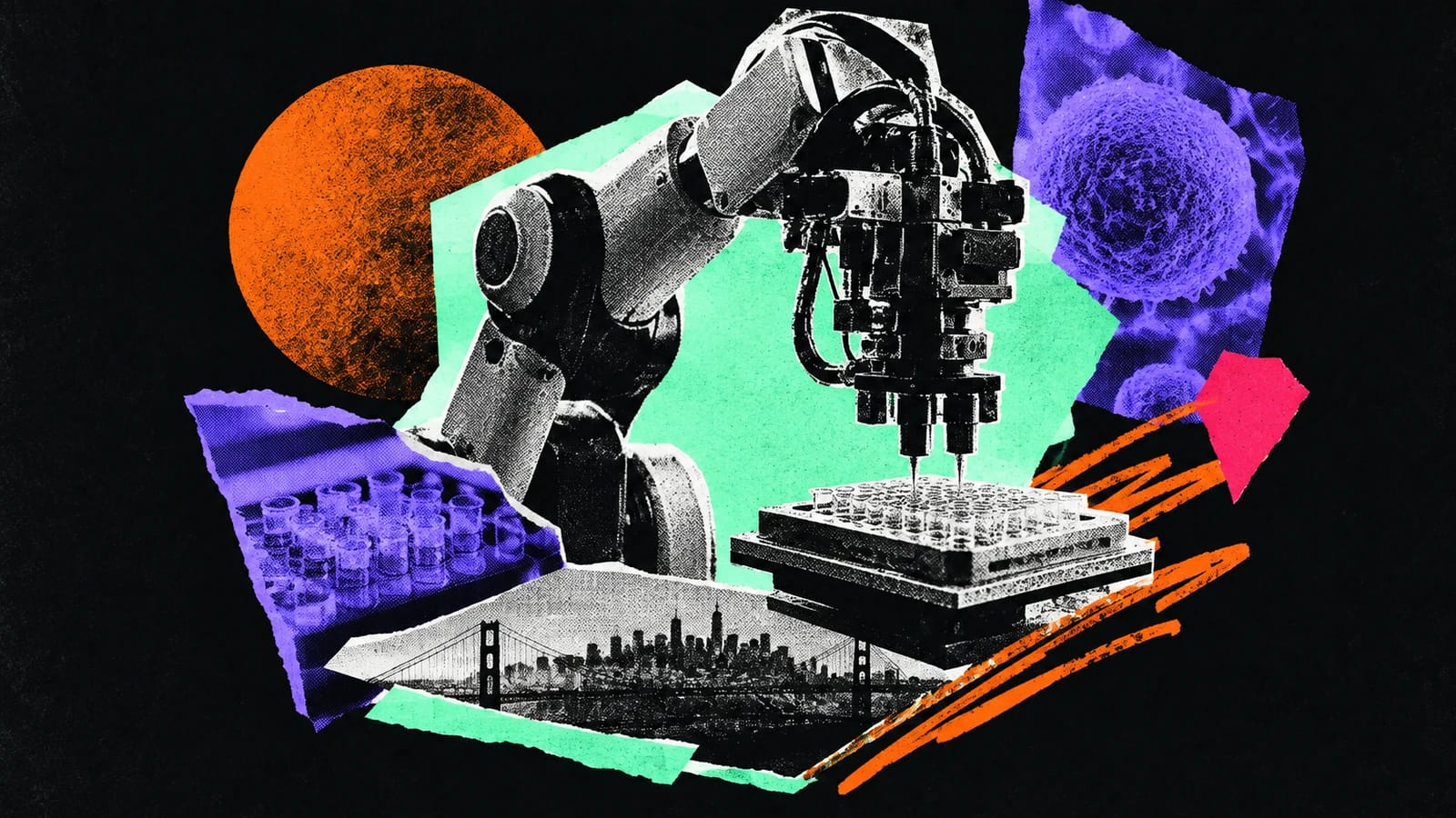 Ilustración editorial para Multiply Labs