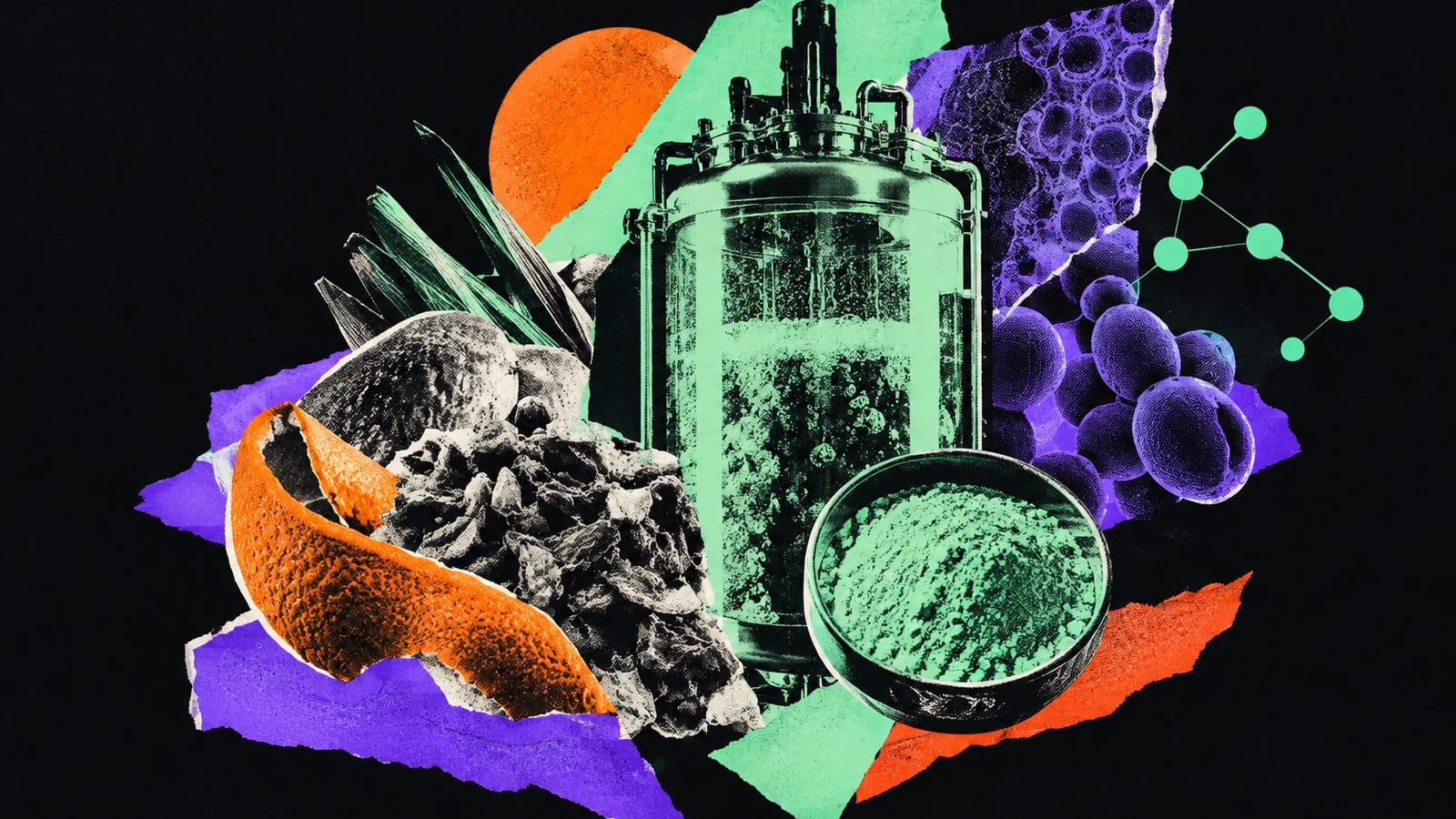 Ilustración editorial para MOA Foodtech