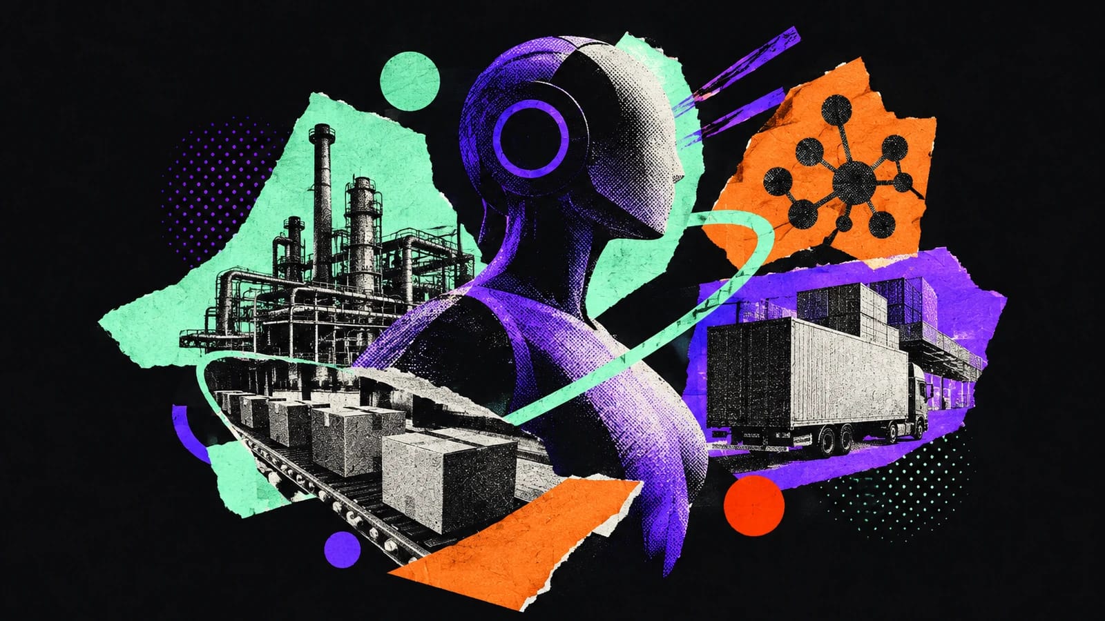 Ilustración editorial para Magentic