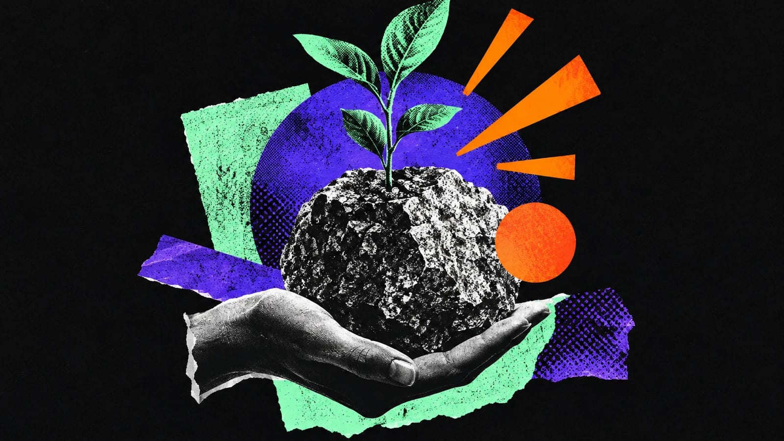 Ilustración editorial para Granite
