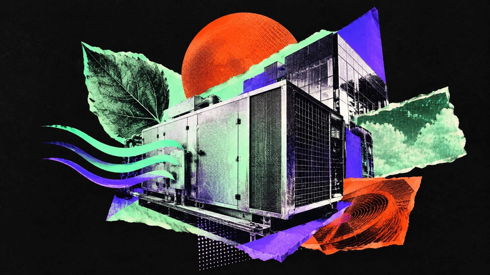 Ilustración editorial para Mojave Energy Systems