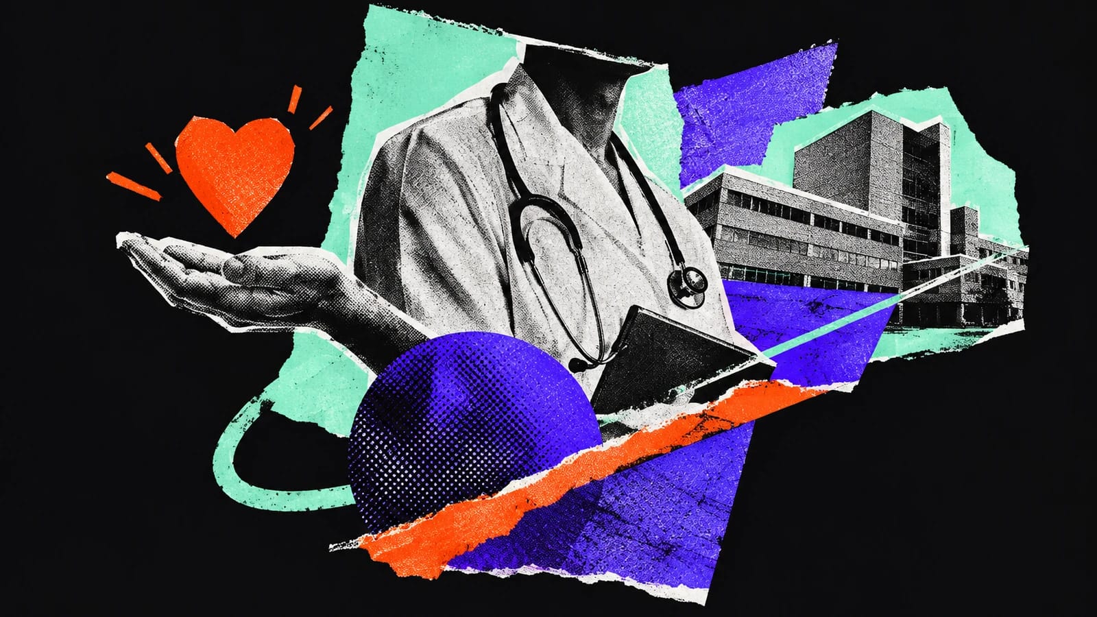 Ilustración editorial para General Medicine