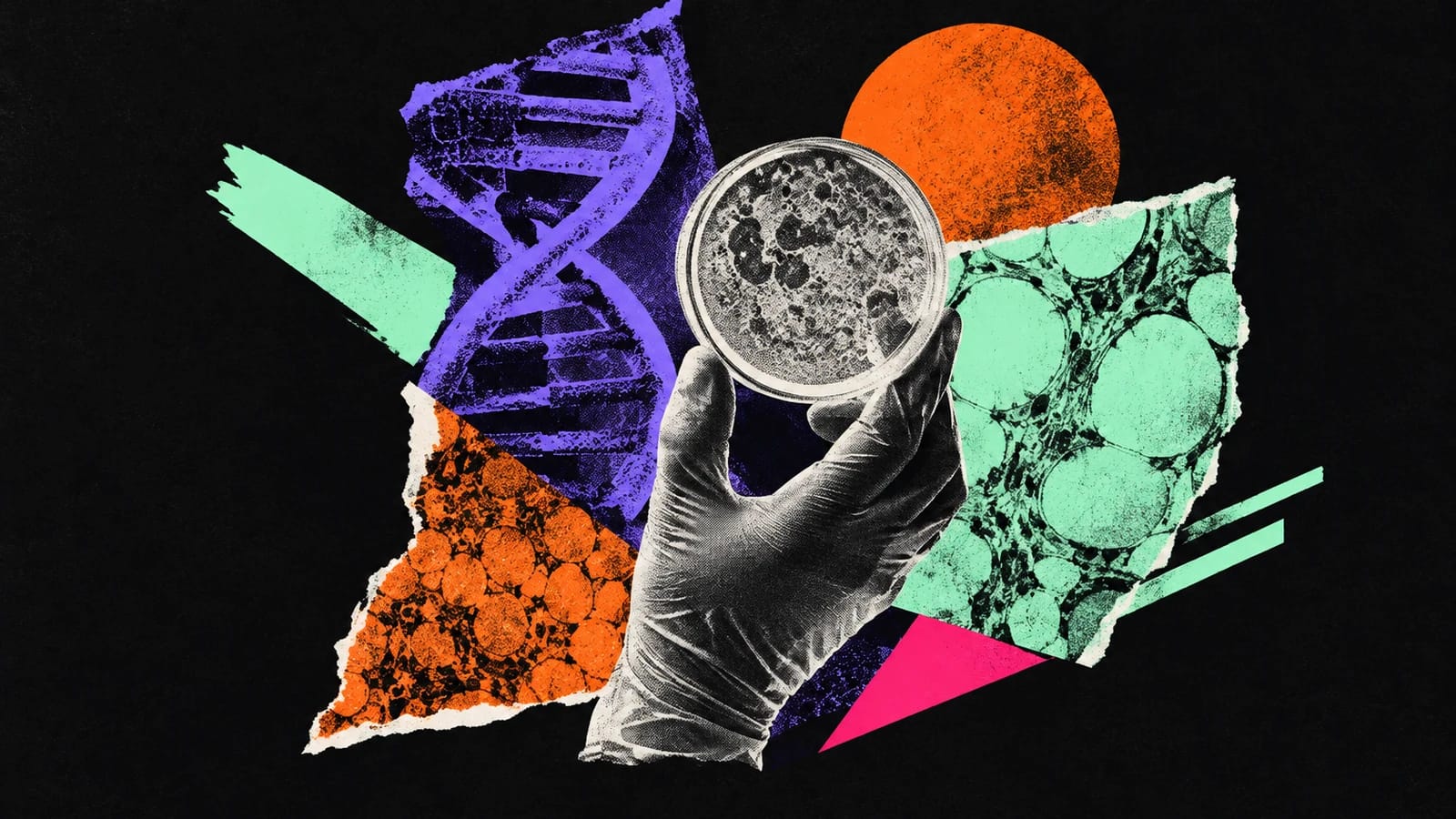 Ilustración editorial para Moonwalk Biosciences