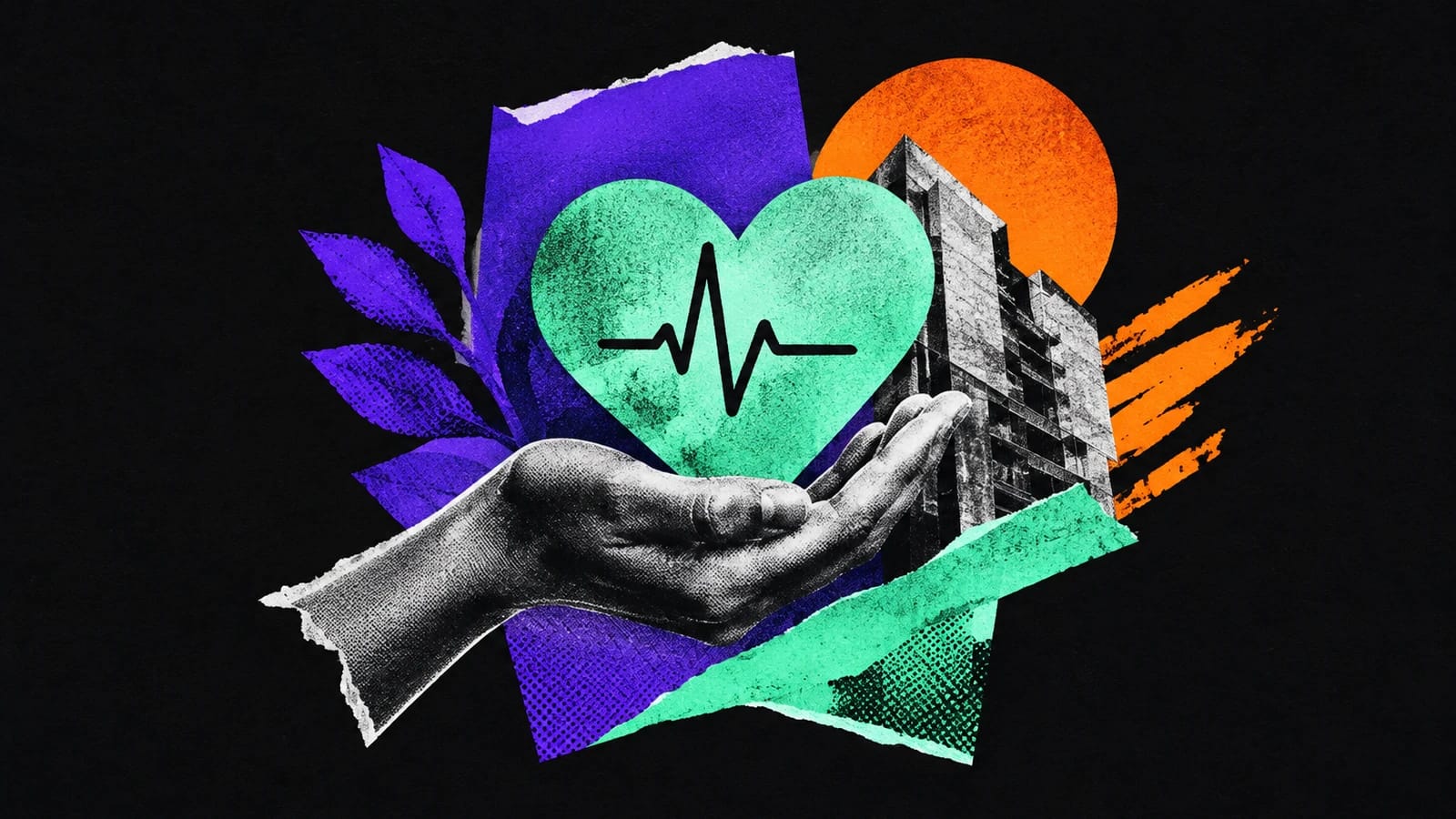 Ilustración editorial para Nara Health