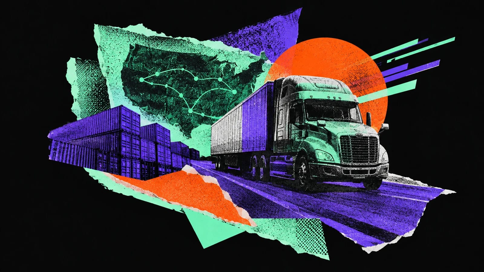 Ilustración editorial para Overroute