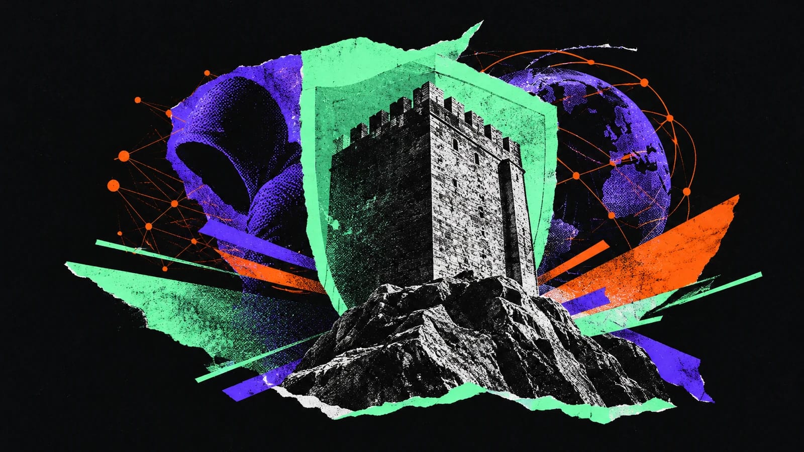 Ilustración editorial para Hadrian