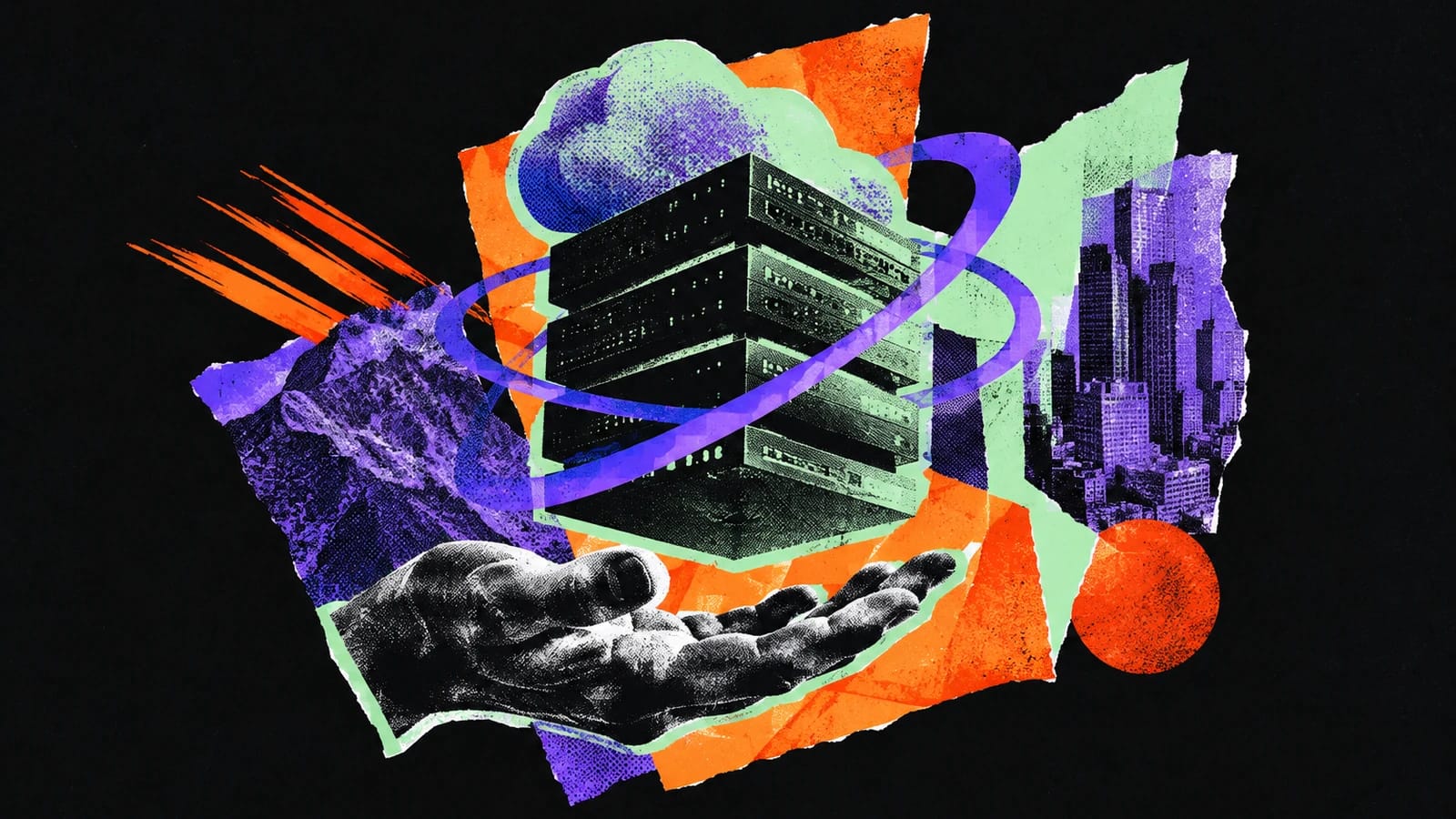 Ilustración editorial para Temporal