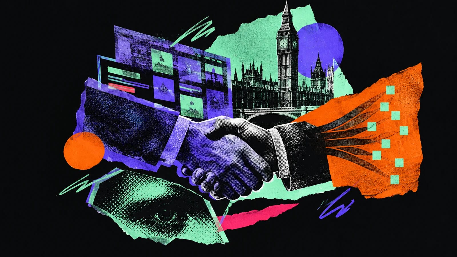 Ilustración editorial para pubX