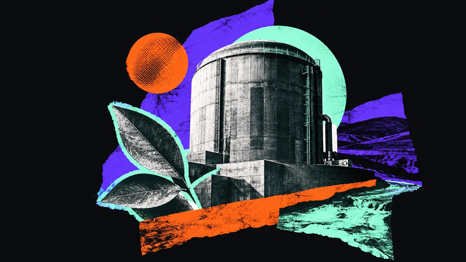 Ilustración editorial para Kairos Power
