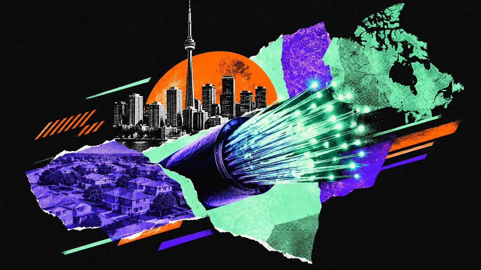 Ilustración editorial para telMAX