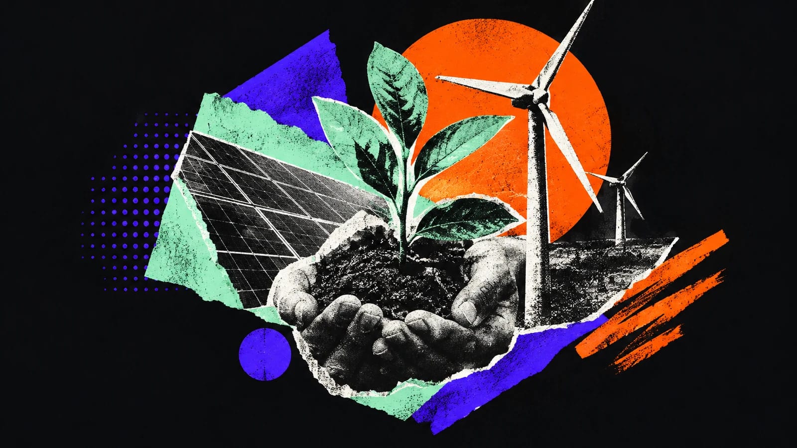 Ilustración editorial para Metris Energy