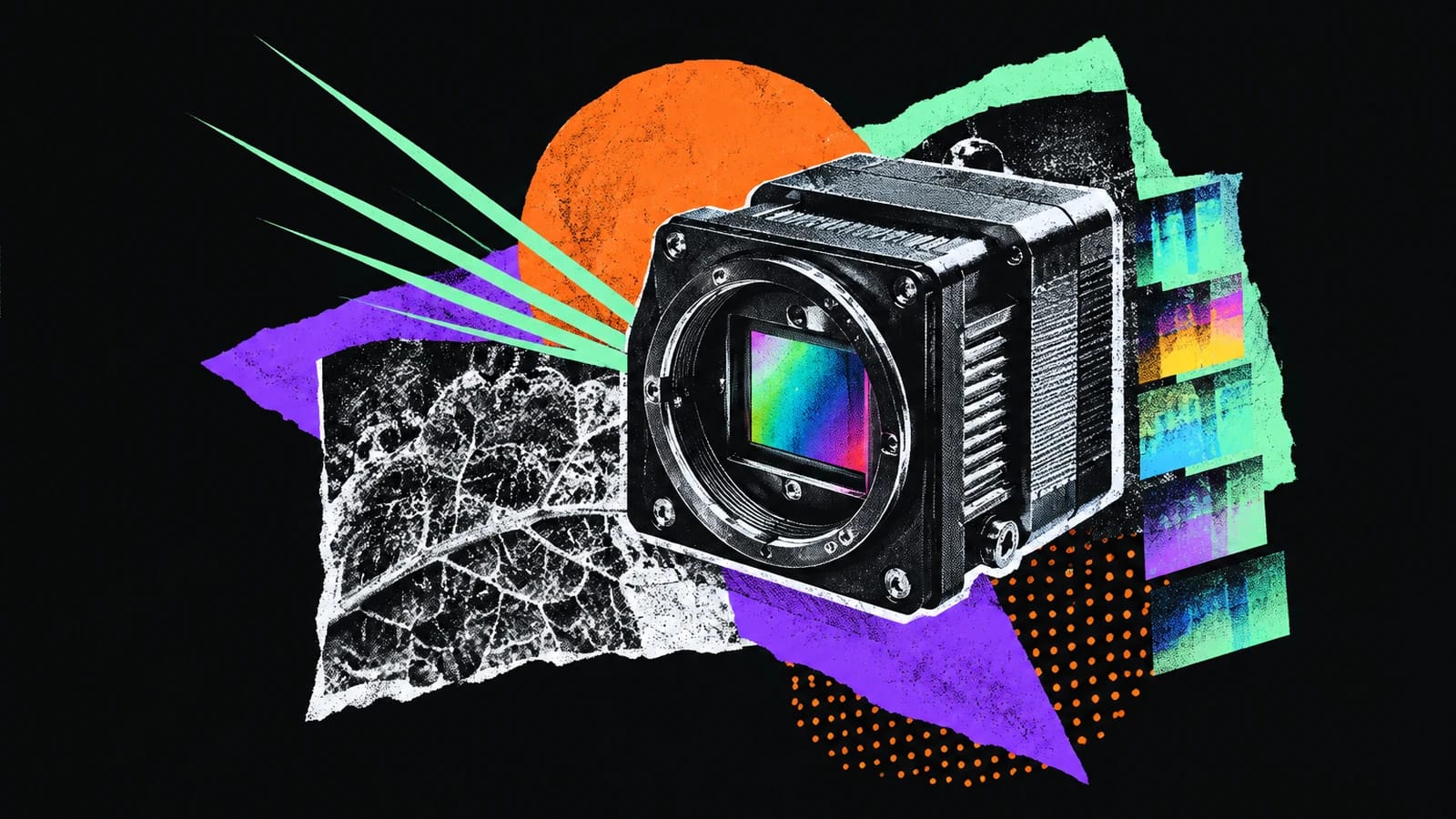 Ilustración editorial para Living Optics