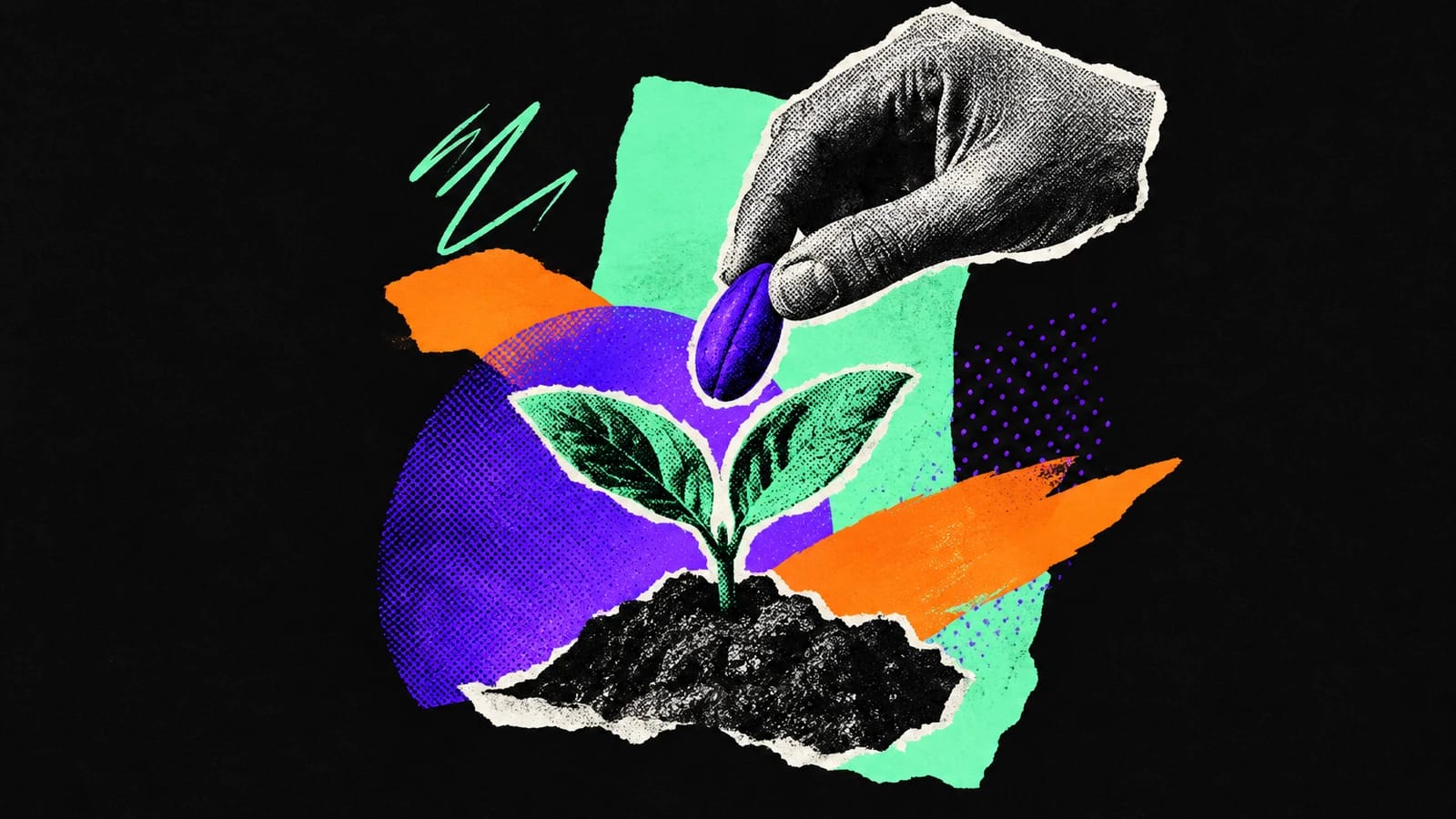 Ilustración editorial para Welltory