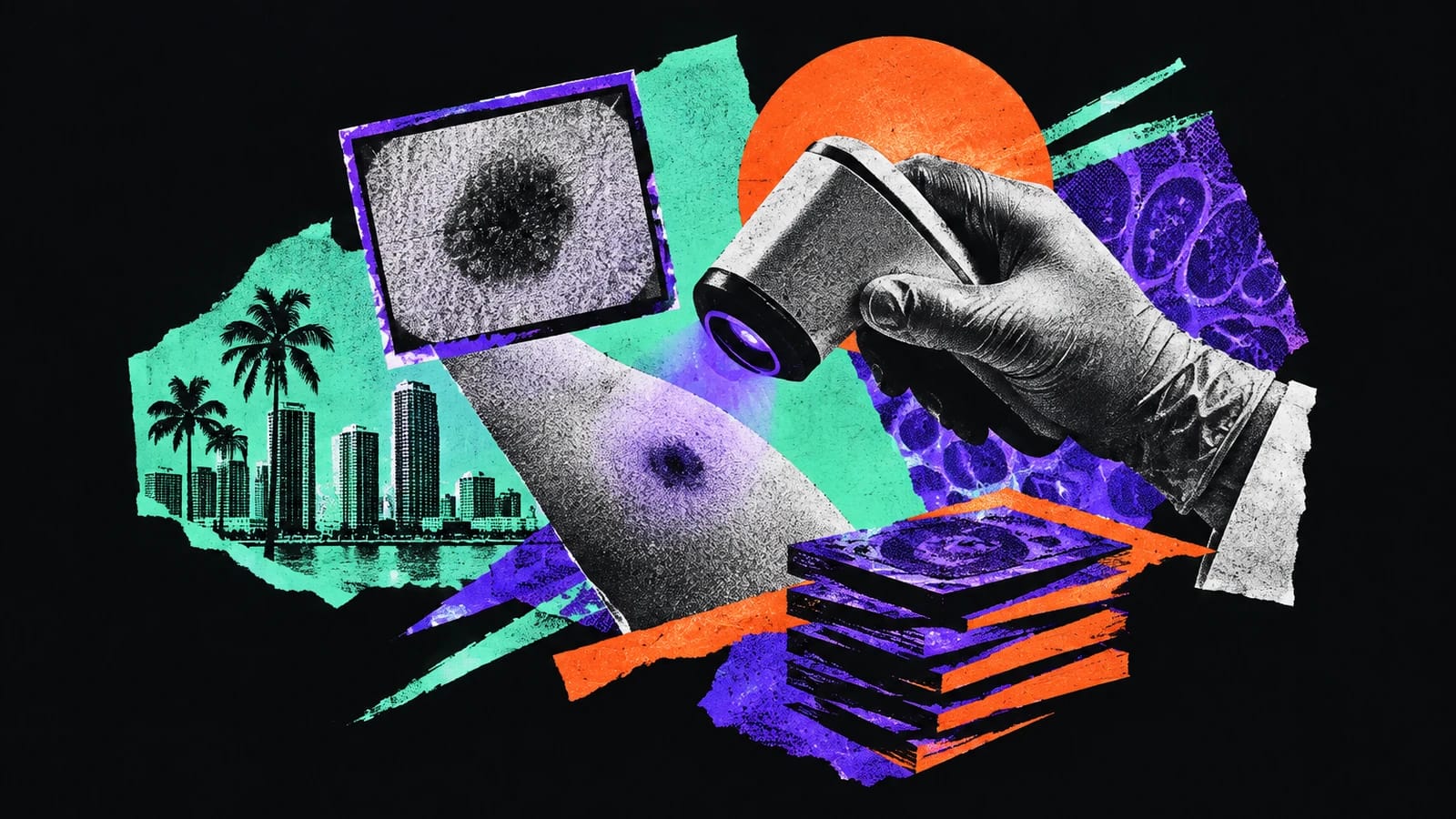 Ilustración editorial para DermaSensor