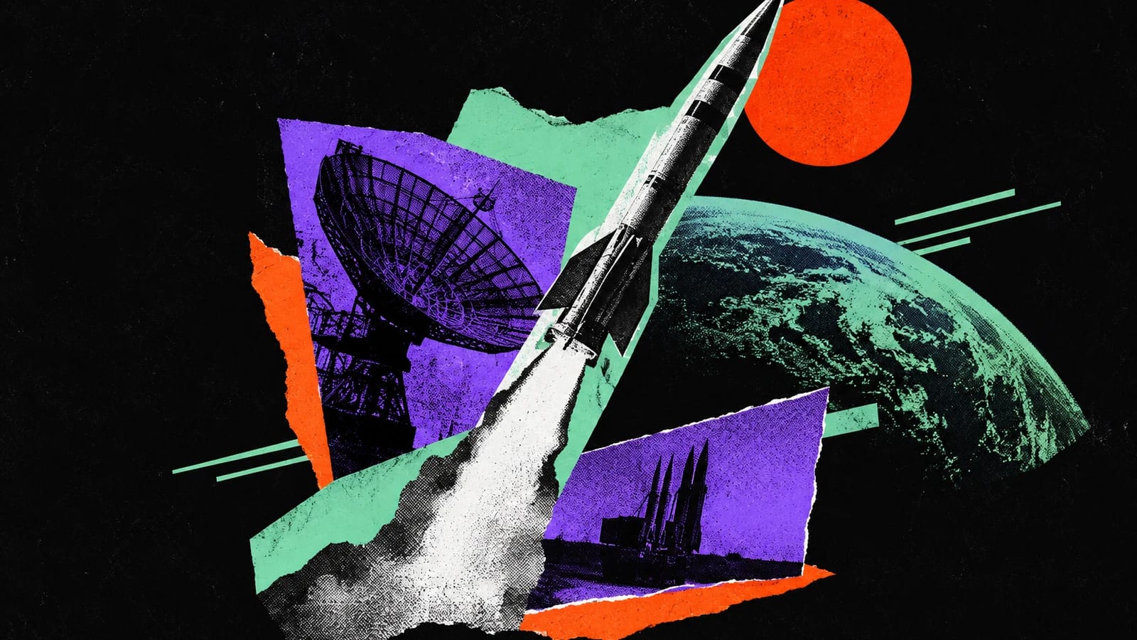 Ilustración editorial para North Vector Dynamics