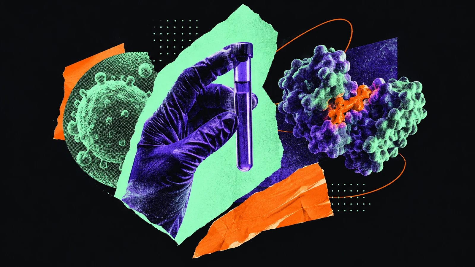 Ilustración editorial para Matchpoint Therapeutics