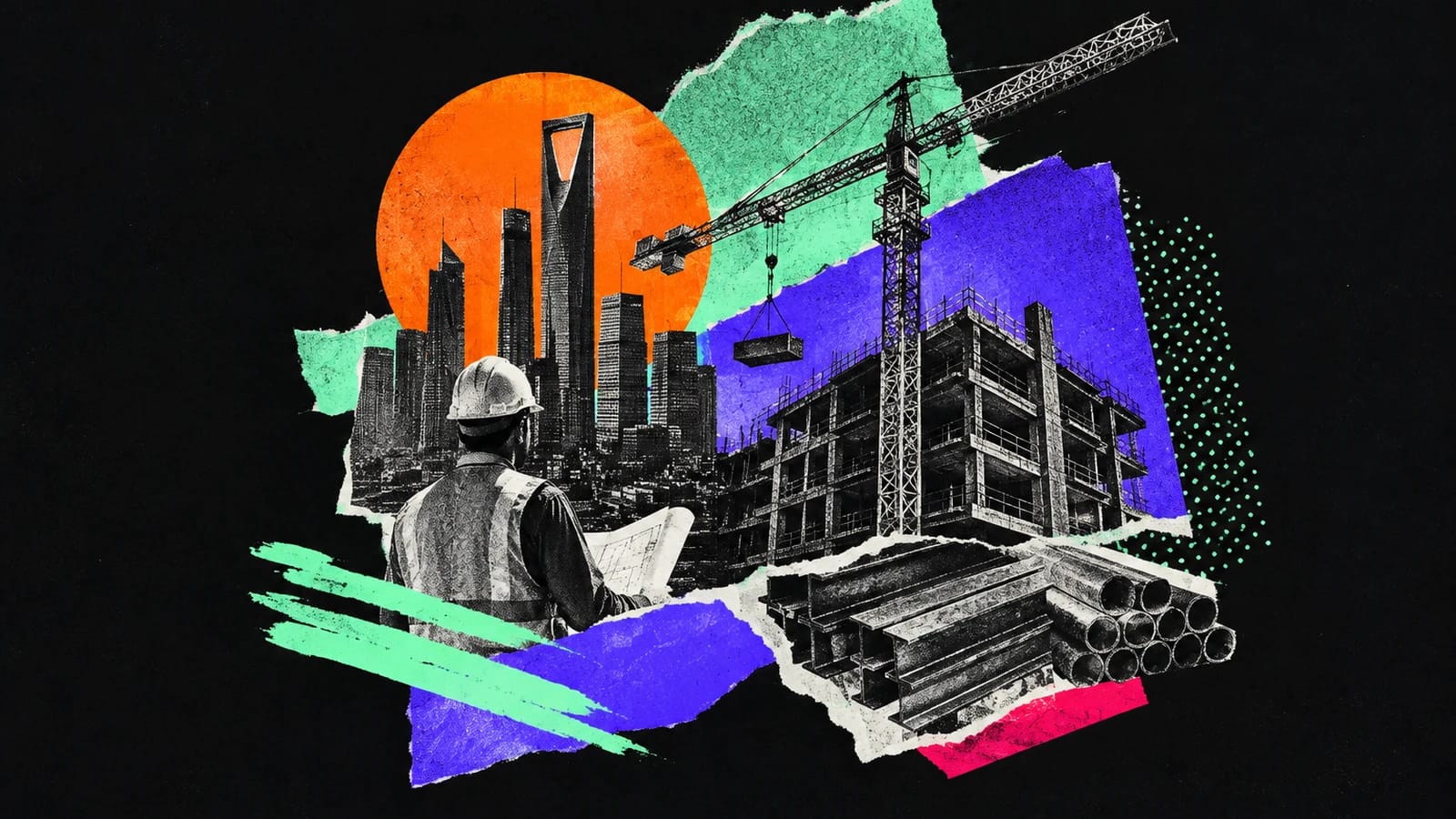 Ilustración editorial para Project Suppliers