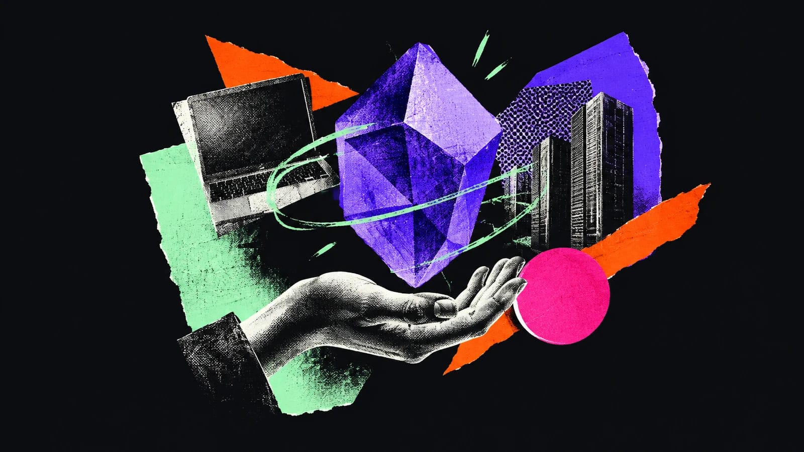 Ilustración editorial para Zenithon