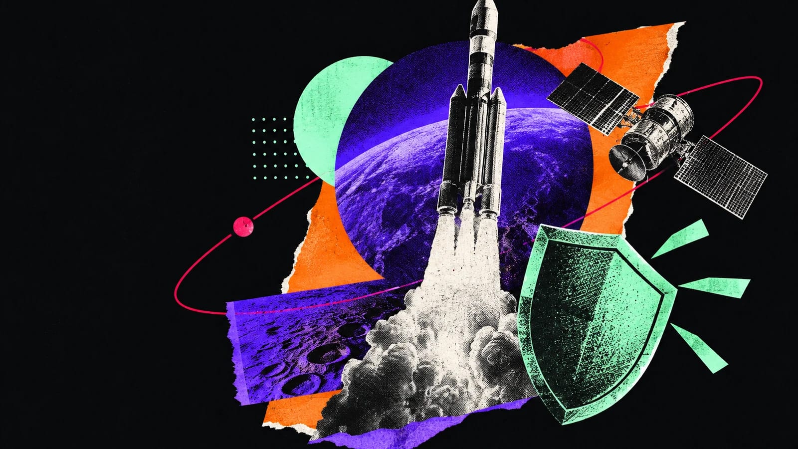 Ilustración editorial para Charter Space