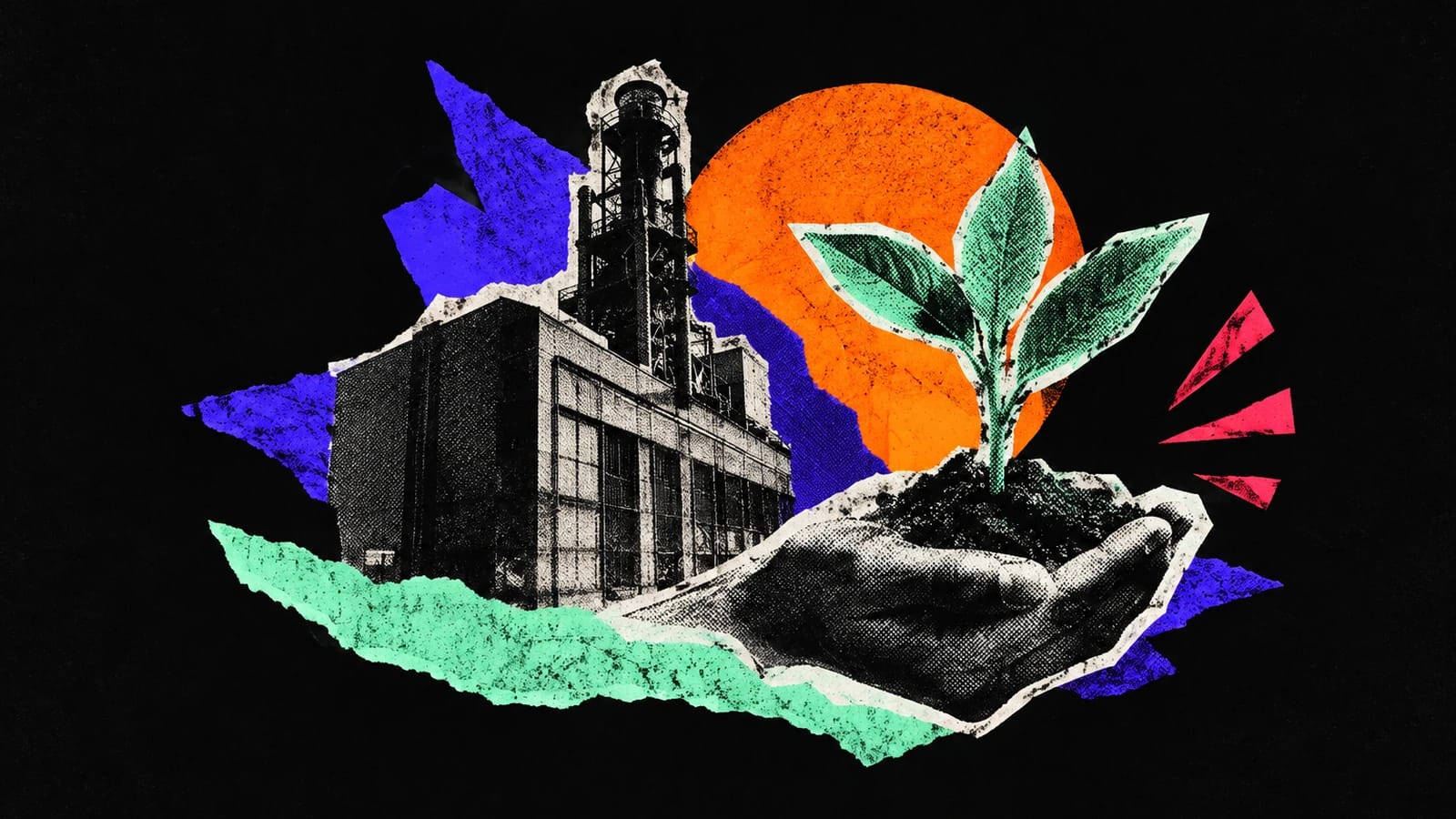 Ilustración editorial para Cambridge Heavy Industries