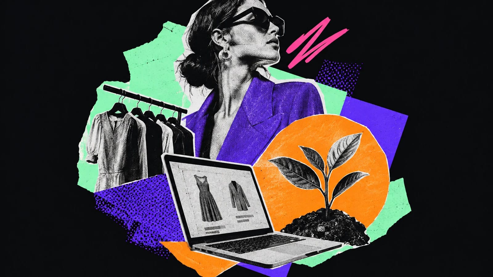 Ilustración editorial para UniqYou