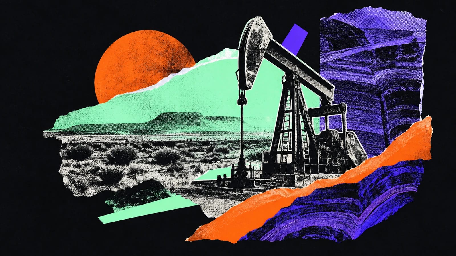 Ilustración editorial para Benchmark Energy