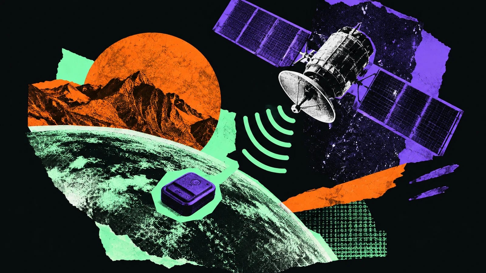 Ilustración editorial para Hubble Network