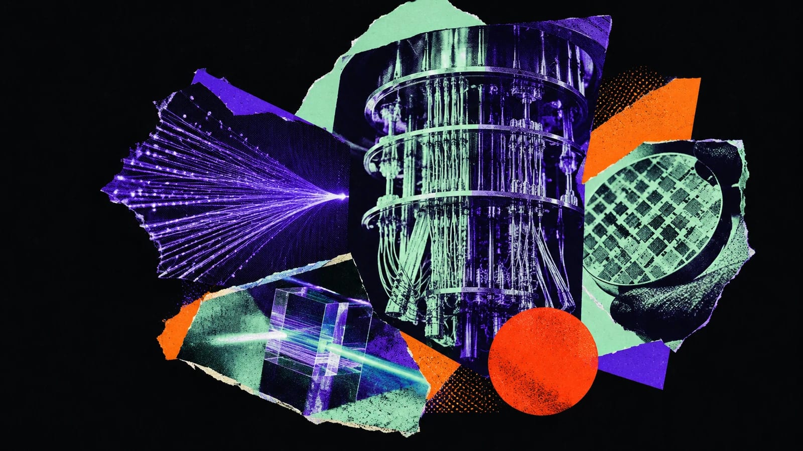 Ilustración editorial para PsiQuantum