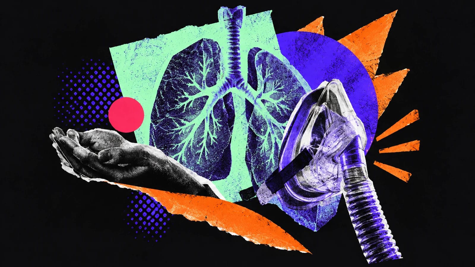 Ilustración editorial para ABM Respiratory Care