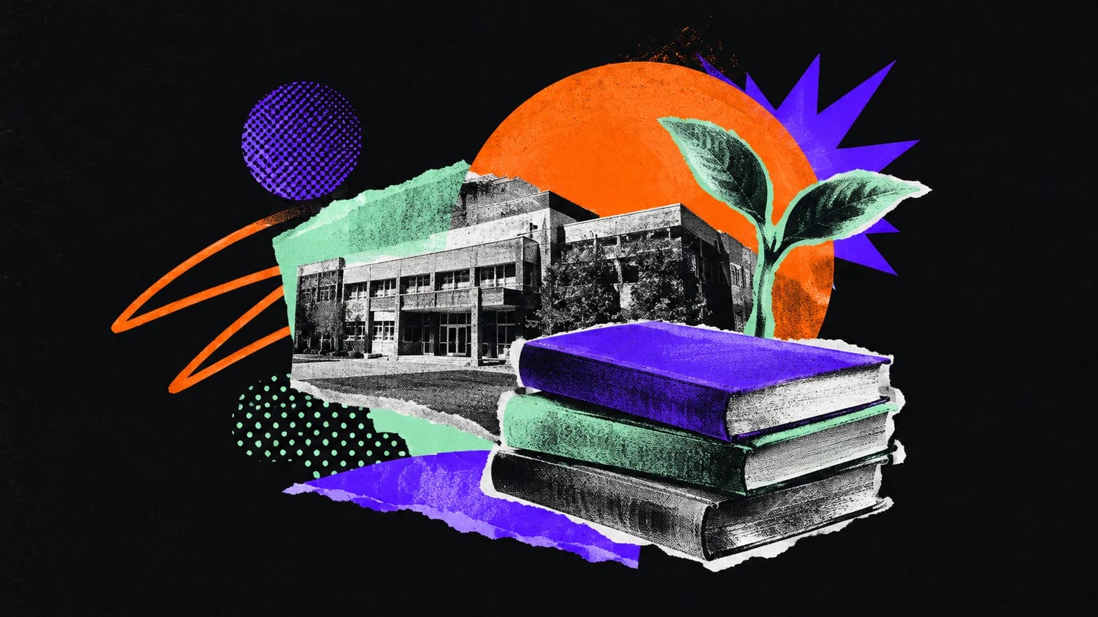 Ilustración editorial para Bower School