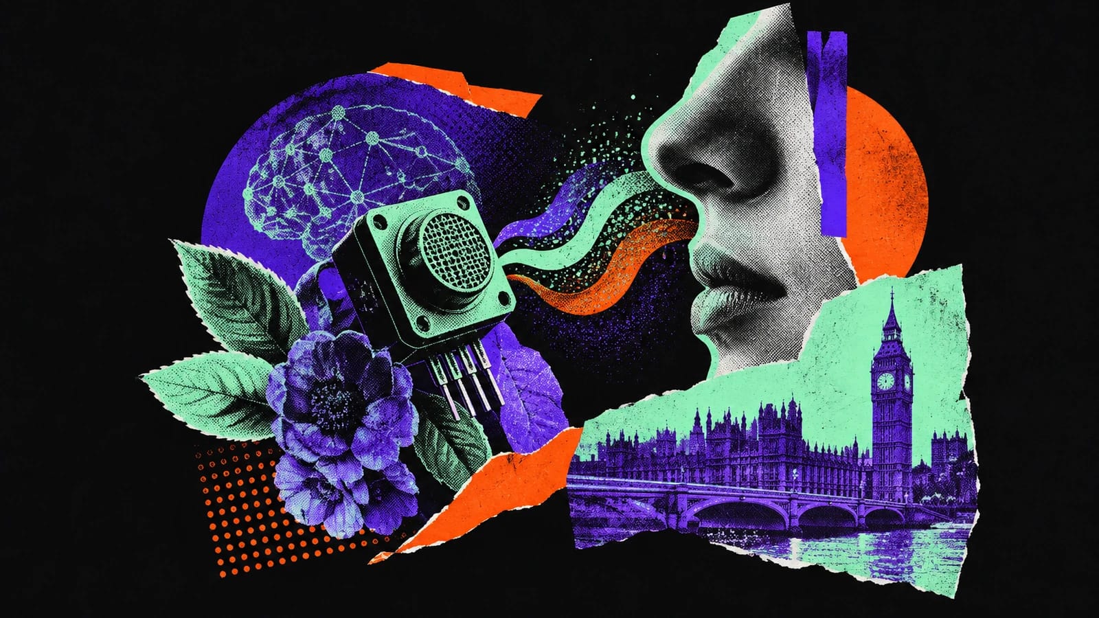 Ilustración editorial para Anemo Labs