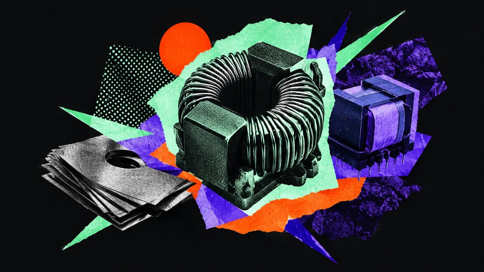 Ilustración editorial para CorePower Magnetics